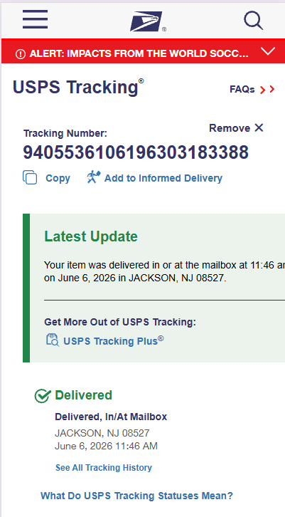 Delivery Proof 1